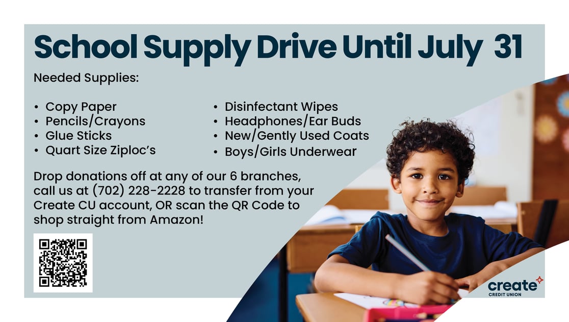 School Supply Drive TV-1